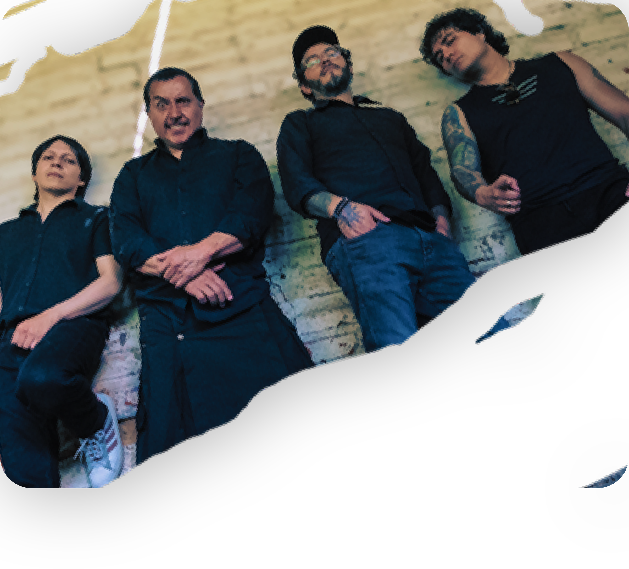 Los cuatro integrantes de Thonda